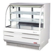 Turbo Air Refrigeration TCGB Bakery Case, 50 1/8" High, 115V - 14.8 cu. ft.