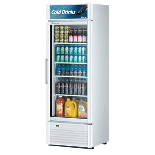 Turbo Air Refrigeration TGM Door Refrigerated Merchandiser, 16.01 cu. ft., 115V - White