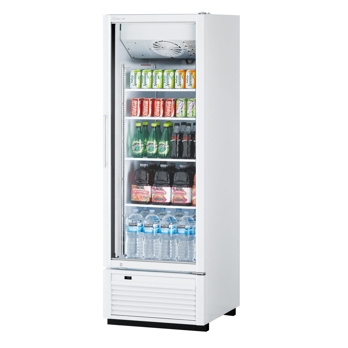 Turbo Air Refrigeration TGM Glass Door Merchandiser, 77" High, 115V - 19 cu. ft.