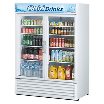Turbo Air Refrigeration TGM Glass Door Merchandiser, 55 7/8" Wide, 115V - Black