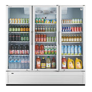 Turbo Air Refrigeration TGM Glass Door Merchandiser, 77" High, 115V - 70.5 cu. ft.