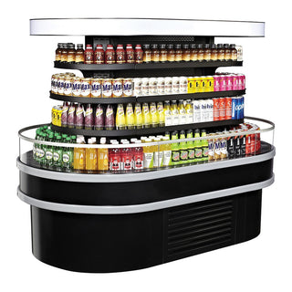Turbo Air Refrigeration TIOM-36RSRB-N Display Case, 25.6 cu. ft., 220V - Default Title