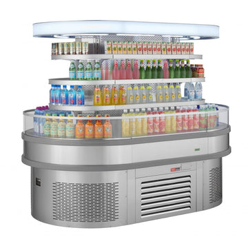 Turbo Air Refrigeration TIOM-36RSRS-N Display Case, 25.6 cu. ft., 220V - Default Title