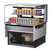 Turbo Air Refrigeration TOM-36L-UFD Merchandiser, 7.5 cu. ft., 115V - Silver