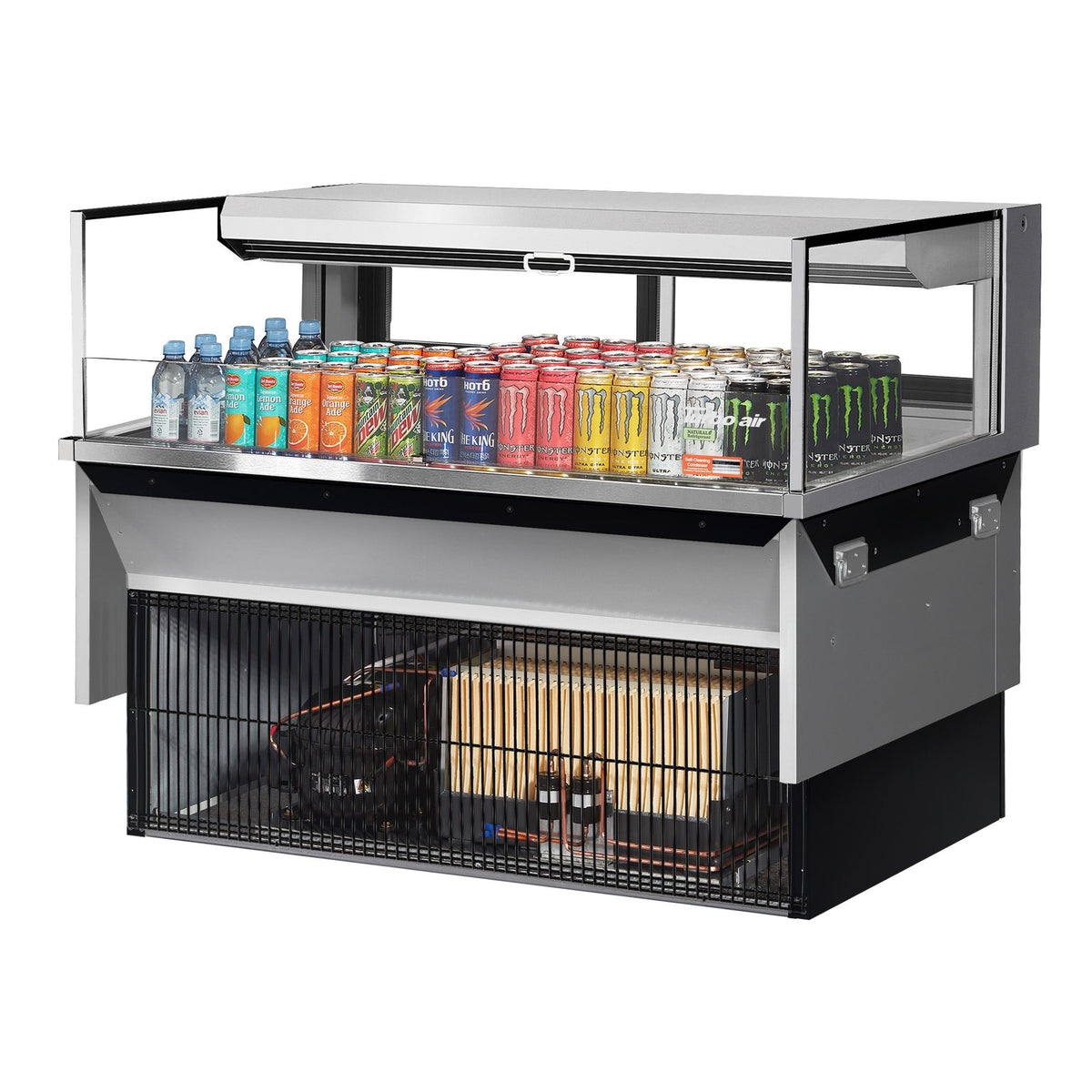 Turbo Air Refrigeration TOM-48L-UFD Merchandiser, 6.3 cu. ft., 115V - Silver