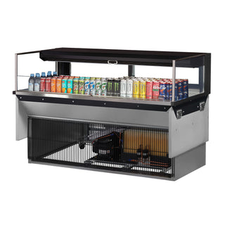 Turbo Air Refrigeration TOM-60L-UFD Merchandiser, 8 cu. ft., 115V - Black