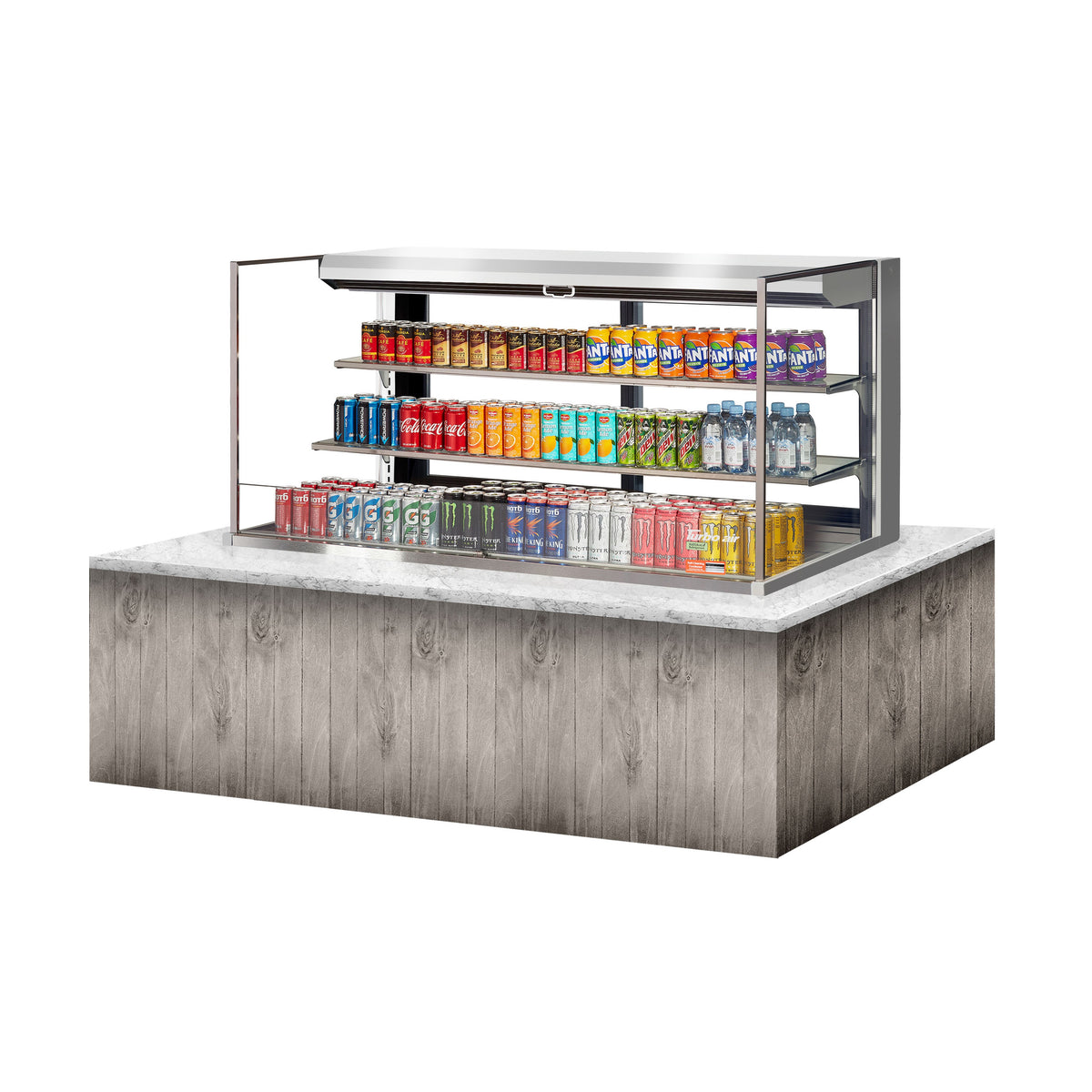 Turbo Air Refrigeration TOM-60L-UFD Merchandiser, 19.3 cu. ft., 115V - photo 3