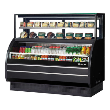 Turbo Air Refrigeration TOM-W-60SB-UF-N Display Case, 17.7 cu. ft., 115V - Default Title