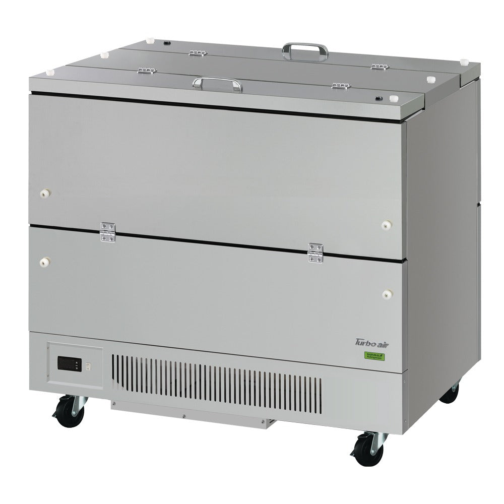 Turbo Air Refrigeration TMKC-49-2 Milk Cooler, 18.3 cu. ft., 115V - Stainless Steel
