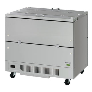 Turbo Air Refrigeration TMKC-49-2 Milk Cooler, 18.3 cu. ft., 115V - Stainless Steel