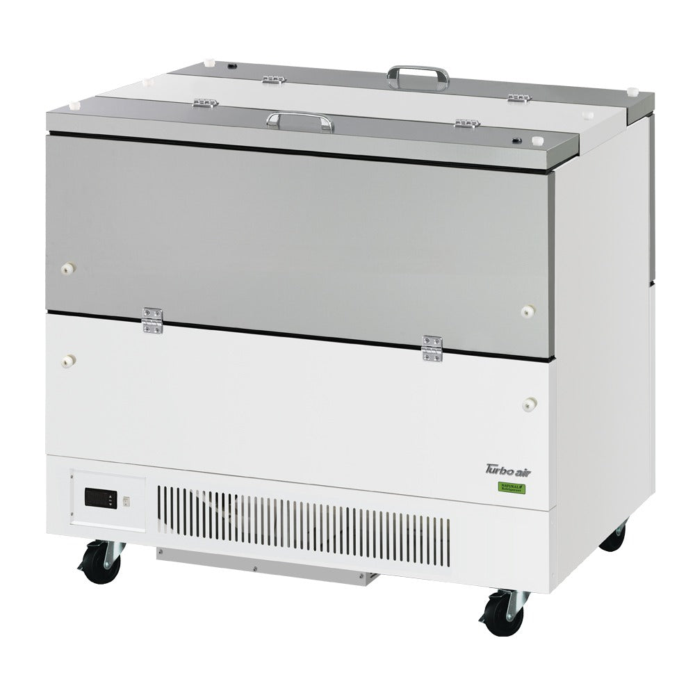 Turbo Air Refrigeration TMKC-49-2 Milk Cooler, 18.3 cu. ft., 115V - White