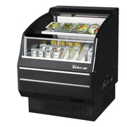 Turbo Air Refrigeration TOM Display Case, 5.1 cu. ft., 115V - Black