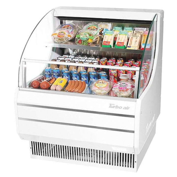 Turbo Air Refrigeration TOM Display Case, 5.1 cu. ft., 115V - White