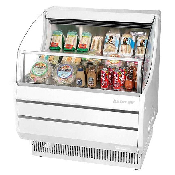 Turbo Air Refrigeration TOM Display Case, 4.7 cu. ft., 115V - White