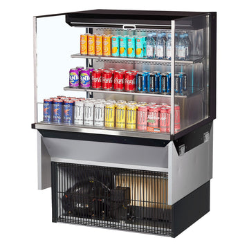 Turbo Air Refrigeration TOM-36L-UF Merchandiser, 11.1 cu. ft., 115V - Black