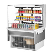 Turbo Air Refrigeration TOM-36L-UFD Air Curtain Merchandiser, 11.1 cu. ft., 115V - White