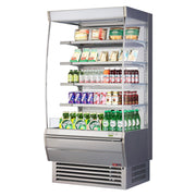 Turbo Air Refrigeration TOM Display Case, 78 7/8" High, Silver - 11 cu. ft.