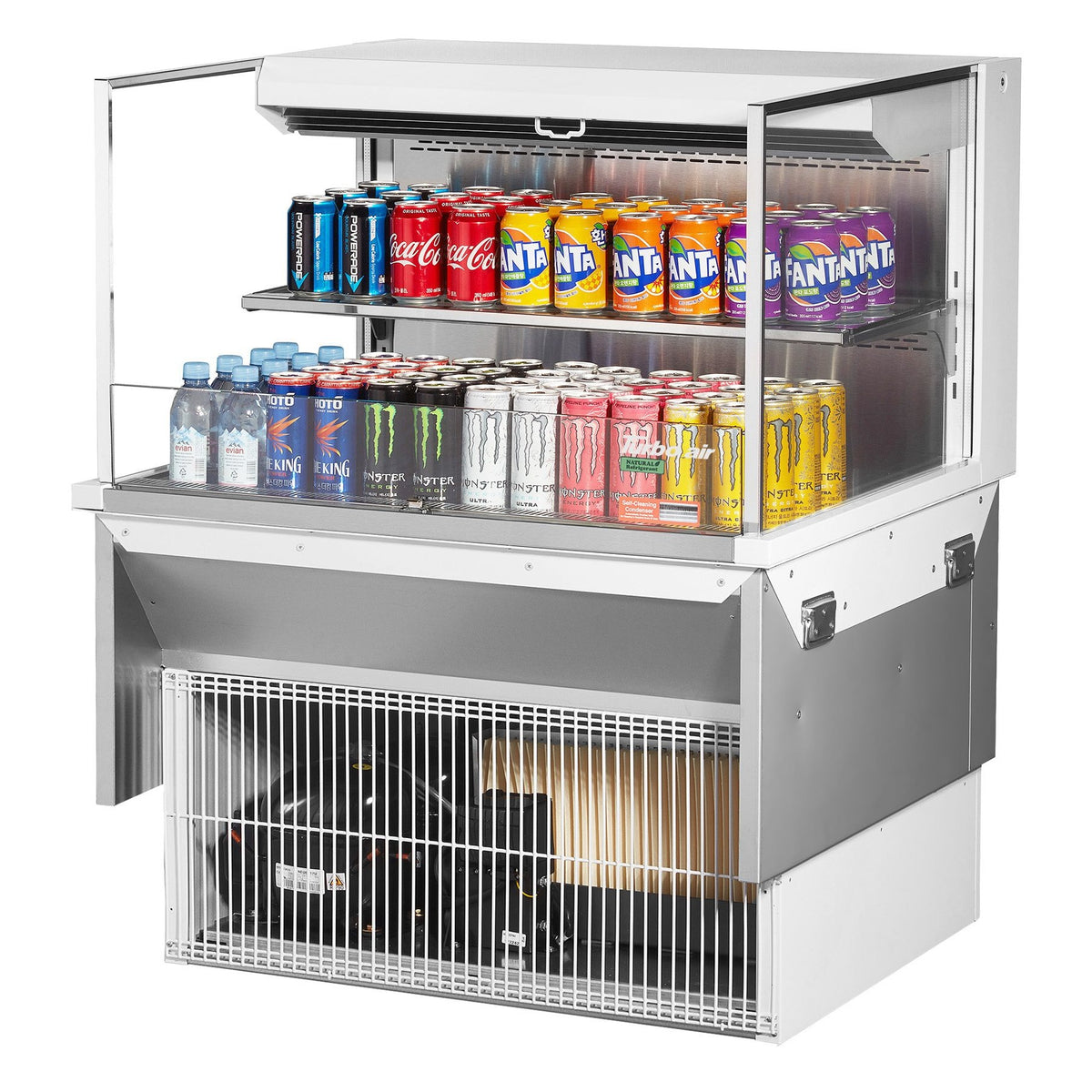 Turbo Air Refrigeration TOM-36L-UF Air Curtain Merchandiser, 7.5 cu. ft., 115V - White