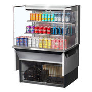 Turbo Air Refrigeration TOM-36L-UF Merchandiser, 11.1 cu. ft., 115V - Silver