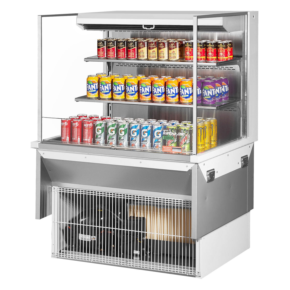 Turbo Air Refrigeration TOM-36L-UF Merchandiser, 11.1 cu. ft., 115V - White