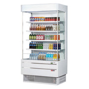 Turbo Air Refrigeration TOM Display Case, 16.1 cu. ft., 115V - White