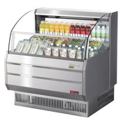 Turbo Air Refrigeration TOM-40SS-N Air Curtain Merchandiser, 6.7 cu. ft., 115V - Default Title