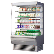 Turbo Air Refrigeration TOM Display Case, 78 7/8" High, Silver - 14.9 cu. ft.