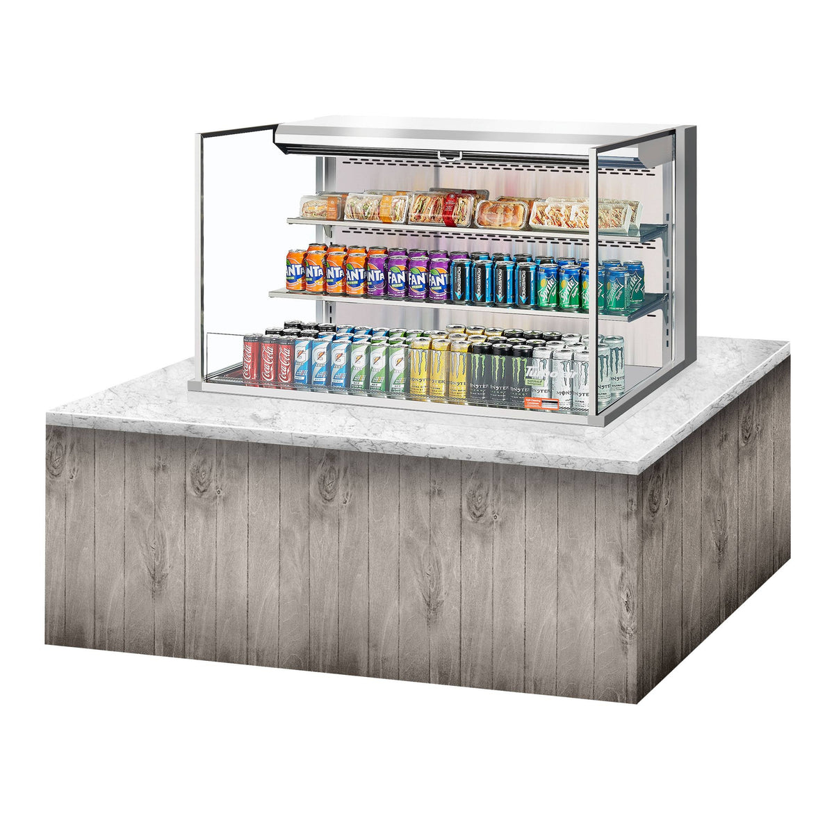 Turbo Air Refrigeration TOM-48L-UF Merchandiser, 15.2 cu. ft., 115V - photo 3