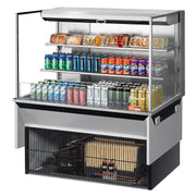 Turbo Air Refrigeration TOM-48L-UF Merchandiser, 15.2 cu. ft., 115V - Silver