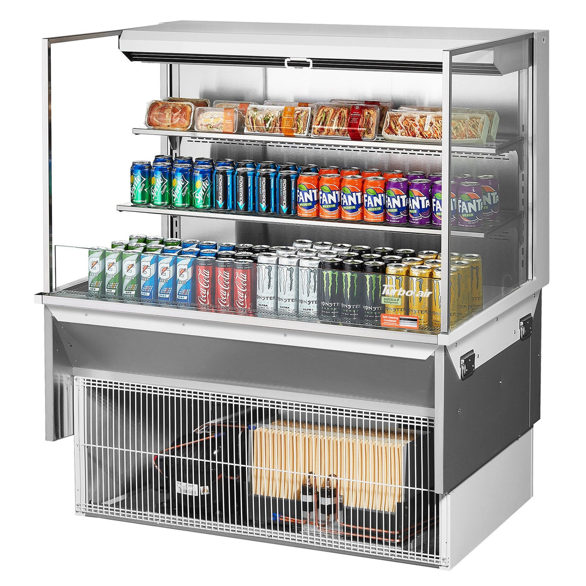 Turbo Air Refrigeration TOM-48L-UF Merchandiser, 15.2 cu. ft., 115V - White