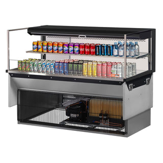 Turbo Air Refrigeration TOM-60L-UF Merchandiser, 13 cu. ft., 115V - Black