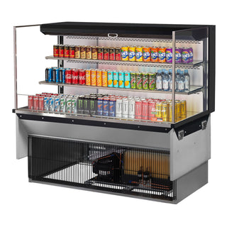 Turbo Air Refrigeration TOM-60L-UF Merchandiser, 19.3 cu. ft., 115V - Black