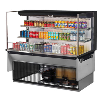 Turbo Air Refrigeration TOM-60L-UF Merchandiser, 19.3 cu. ft., 115V - Black
