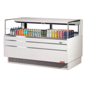 Turbo Air Refrigeration TOM-60L-UFD Air Curtain Merchandiser, 8 cu. ft., 115V - White