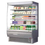 Turbo Air Refrigeration TOM Display Case, 78 7/8" High, Silver - 18.9 cu. ft.
