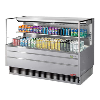 Turbo Air Refrigeration TOM-60L-UF Air Curtain Merchandiser, 13 cu. ft., 115V - Silver