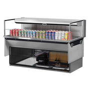 Turbo Air Refrigeration TOM-60L-UF Merchandiser, 8 cu. ft., 115V - Silver