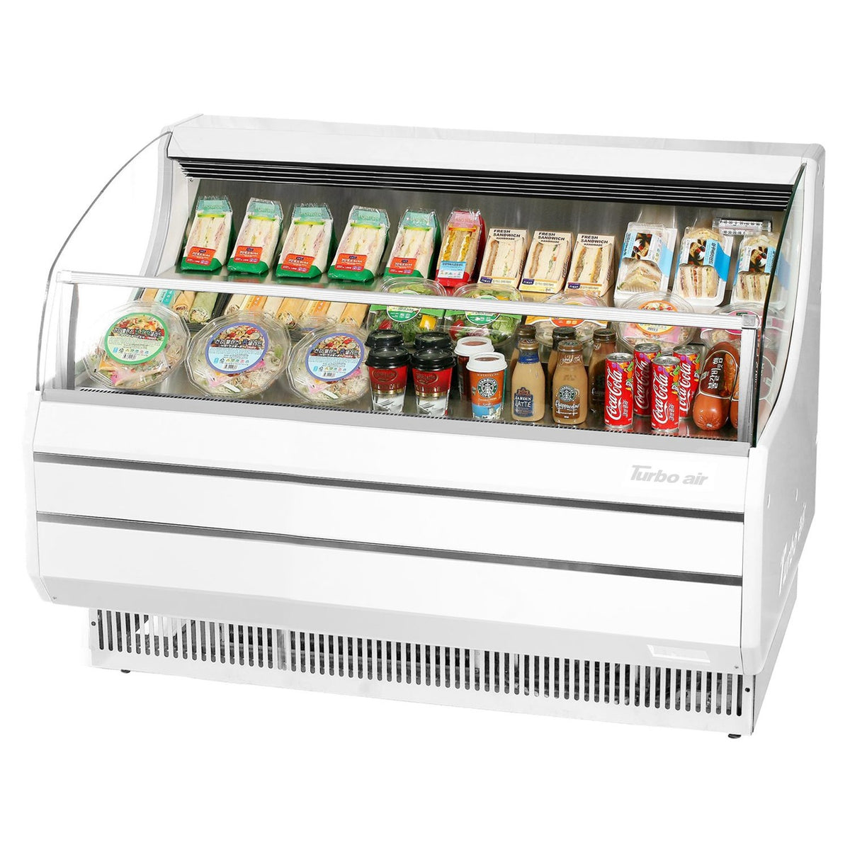 Turbo Air Refrigeration TOM Display Case, 11.2 cu. ft., 115V - White