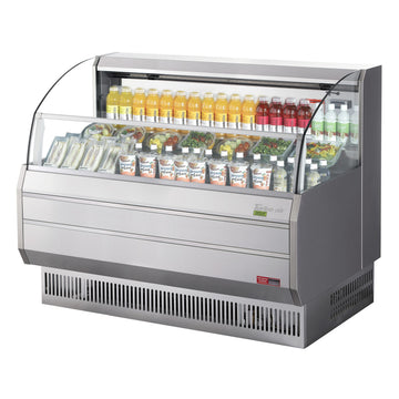 Turbo Air Refrigeration TOM-60SS-N Air Curtain Merchandiser, 11.2 cu. ft., 115V - Default Title
