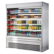 Turbo Air Refrigeration TOM Display Case, 80 1/2" High, Silver - 37.1 cu. ft.