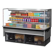 Turbo Air Refrigeration TOM-72L-UF Merchandiser, 23.4 cu. ft., 220V - Silver