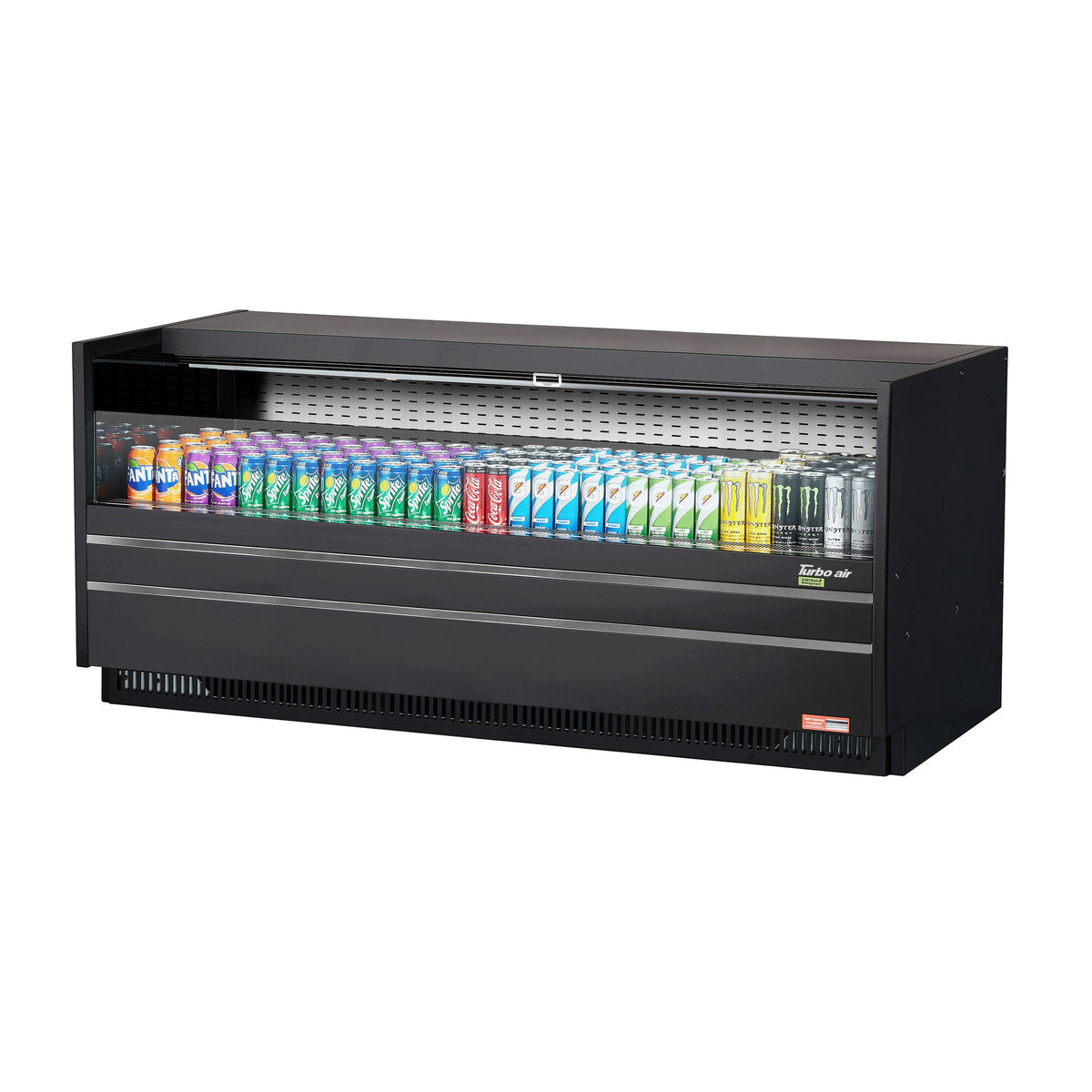Turbo Air Refrigeration TOM-72UC Merchandiser, 10.4 cu. ft., 115V - Black