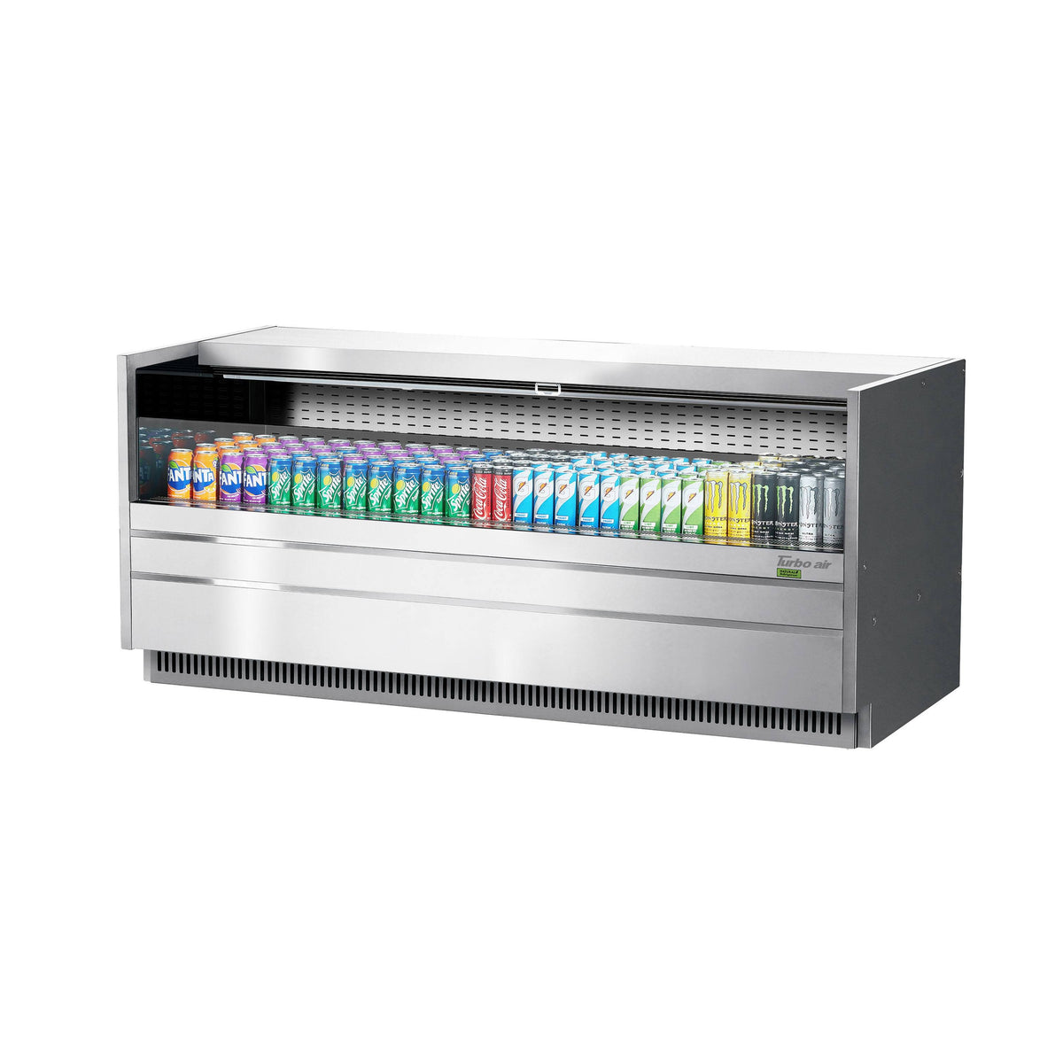 Turbo Air Refrigeration TOM-72UC Merchandiser, 10.4 cu. ft., 115V - Silver