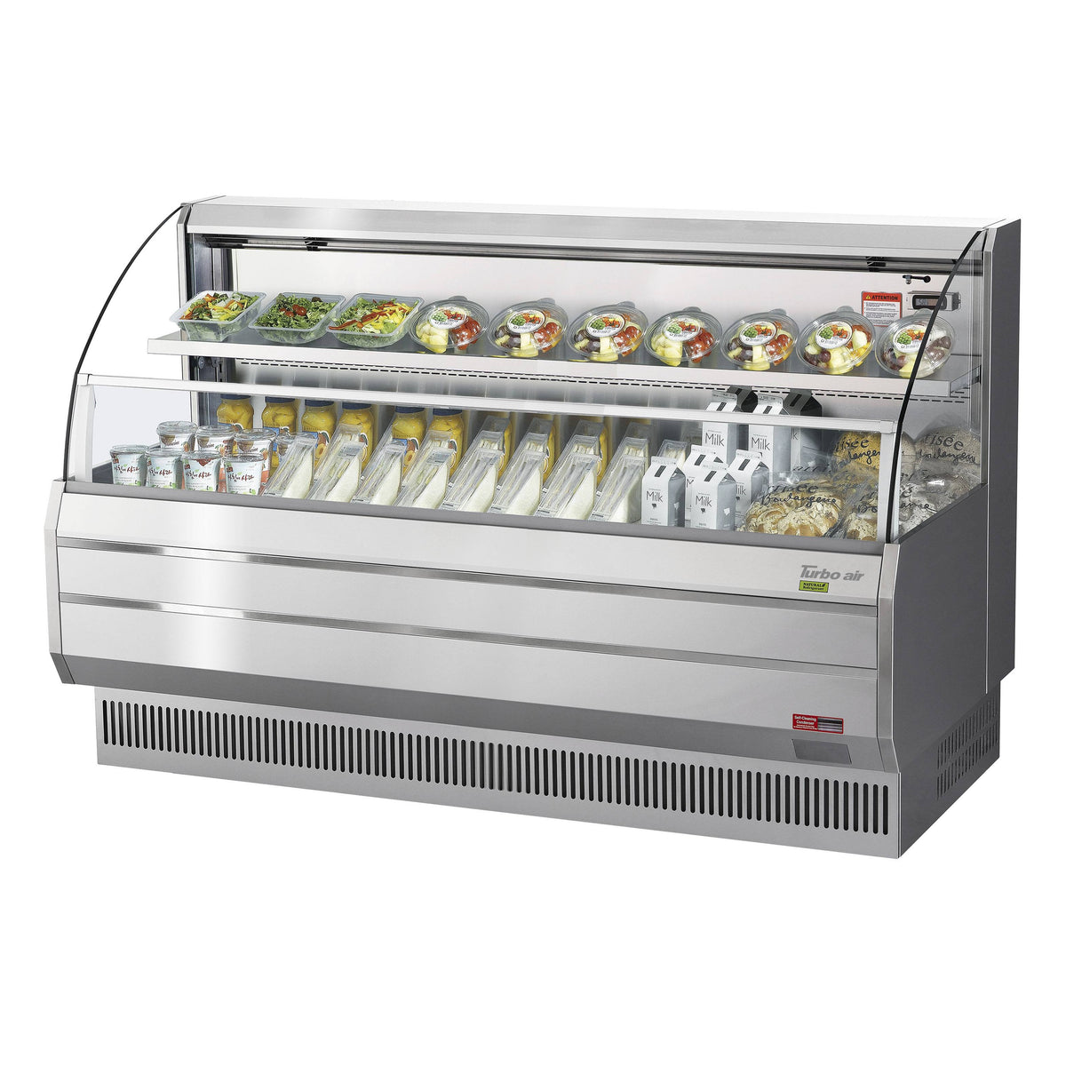 Turbo Air Refrigeration TOM-75LS-N Air Curtain Merchandiser, 14.8 cu. ft., 115V - Default Title