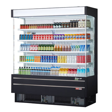 Turbo Air Refrigeration TOM Display Case, 32.2 cu. ft., 220V - Black