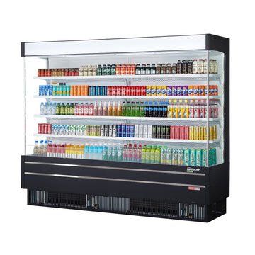 Turbo Air Refrigeration TOM Display Case, 42.6 cu. ft., 220V - Black