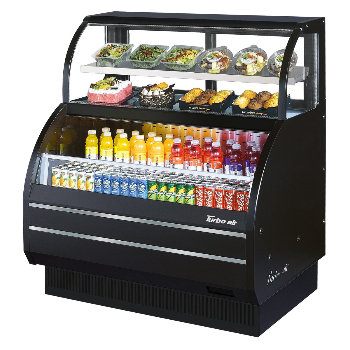 Turbo Air Refrigeration TOM-W Display Merchandiser, 56 1/2" High, 115V - 14.1 cu. ft.