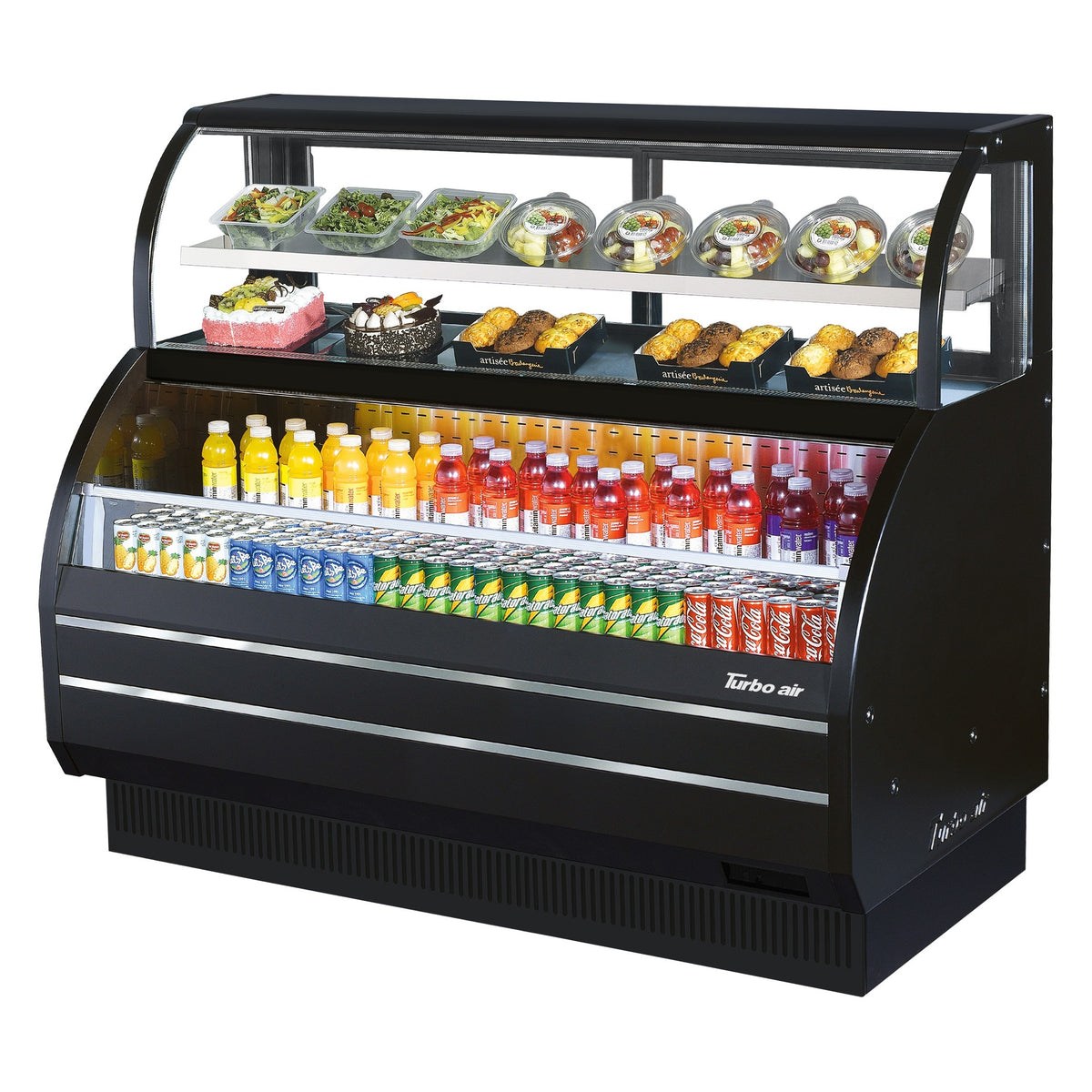 Turbo Air Refrigeration TOM-W Display Merchandiser, 56 1/2" High, 115V - 17.7 cu. ft.