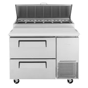 Turbo Air Refrigeration TPR-44SD-D2-N Pizza Prep Table, 14 cu. ft., 115V - photo 7