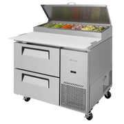 Turbo Air Refrigeration TPR-44SD-D2-N Pizza Prep Table, 14 cu. ft., 115V - Default Title
